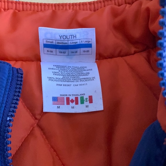 90s Vintage Adidas Youth Medium Puffer Jacket - Picture 6 of 9